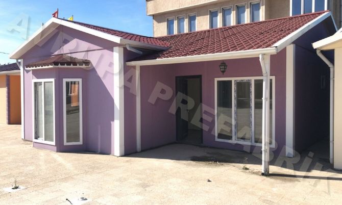 88 m² PREFABRİK EV - Avrupa Prefabrik Ev - Çelik Ev  - Prefabrik Ev Fiyatları