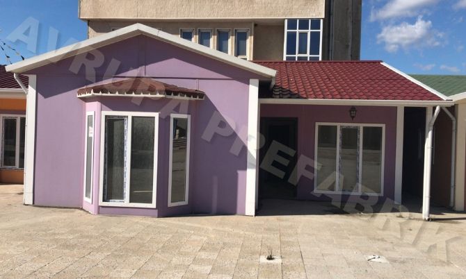 88 m² PREFABRİK EV - Avrupa Prefabrik Ev - Çelik Ev  - Prefabrik Ev Fiyatları