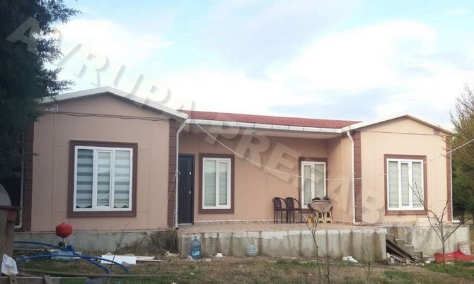 94 m² PREFABRİK EV - Avrupa Prefabrik Ev - Çelik Ev  - Prefabrik Ev Fiyatları