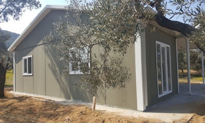 84 m² PREFABRİK EV   - Avrupa Prefabrik Ev - Çelik Ev  - Prefabrik Ev Fiyatları